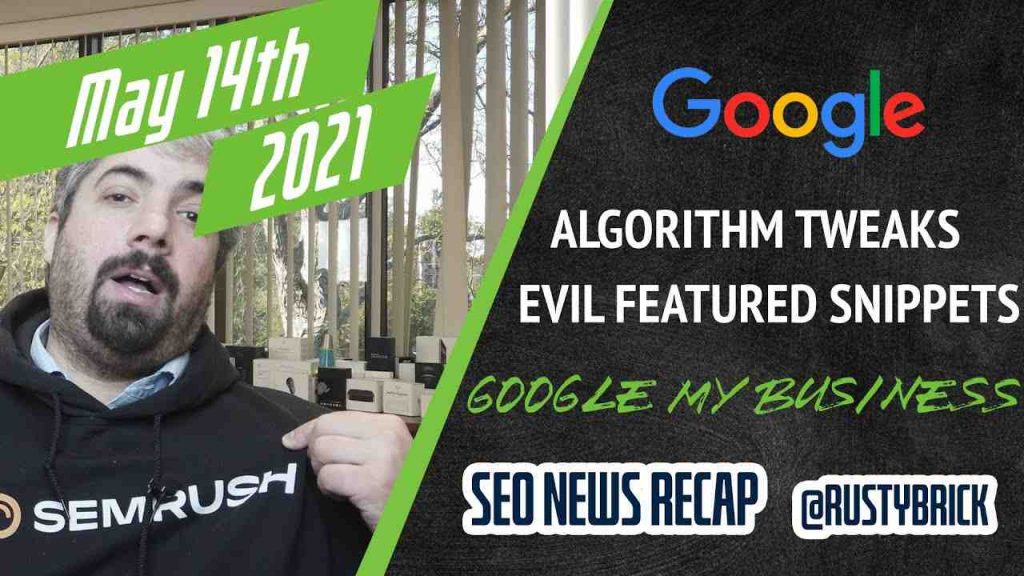Video: Google Mother's Day Algorithm Update, Google I/O News, Horrible Google Course SEO Advice, New Ad Format, and More